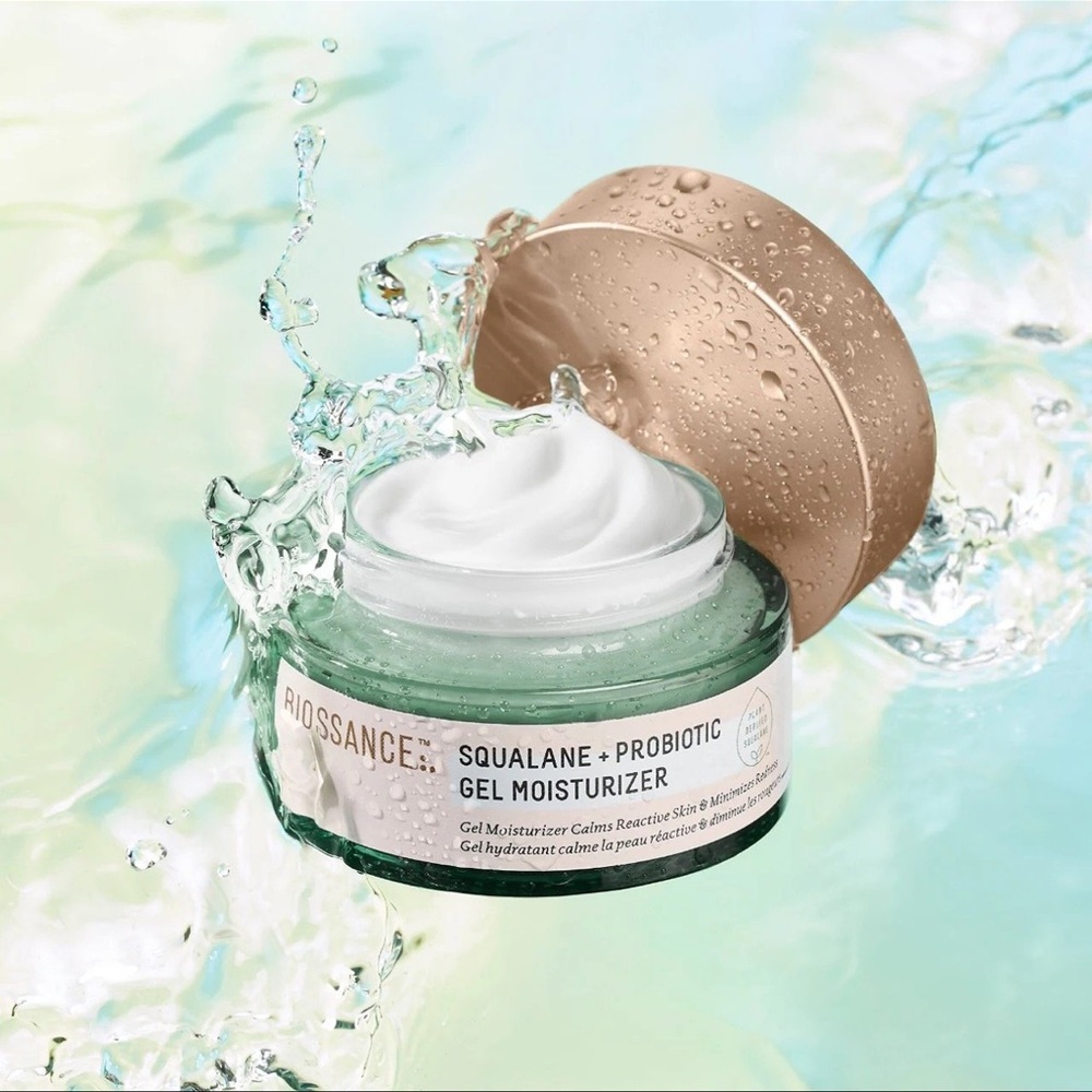 Biossance Squalane + Probiotic Gel Moisturizer 15mL 0.5oz Travel Size New